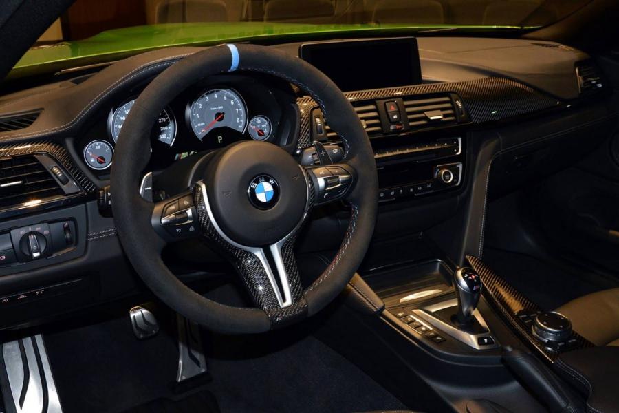  BMW M4 Coupe Java Green by Abu Dhabi Motors 2015 года  (фото 31 из 34)